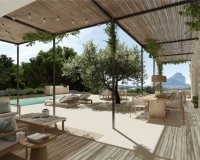 New build luxury villa for sale in Calpe, Costa Blanca, Spain. ON1847