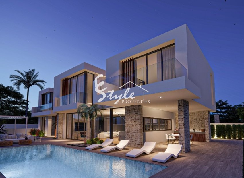New build luxury villa for sale in El Albir, Costa Blanca, Spain.ON1600