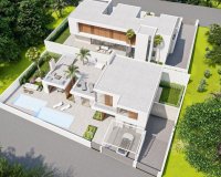 New build luxury villa for sale in El Albir, Costa Blanca, Spain.ON1601