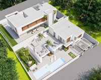 New build luxury villa for sale in El Albir, Costa Blanca, Spain.ON1601