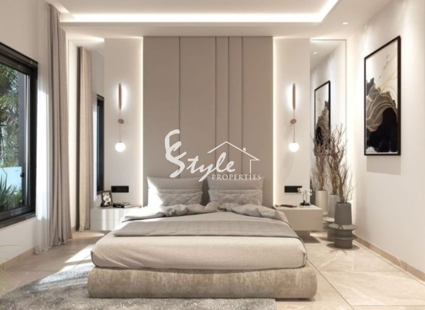 New build luxury villa for sale in Los Balcones, Torrevieja, Costa Blanca. ON1804