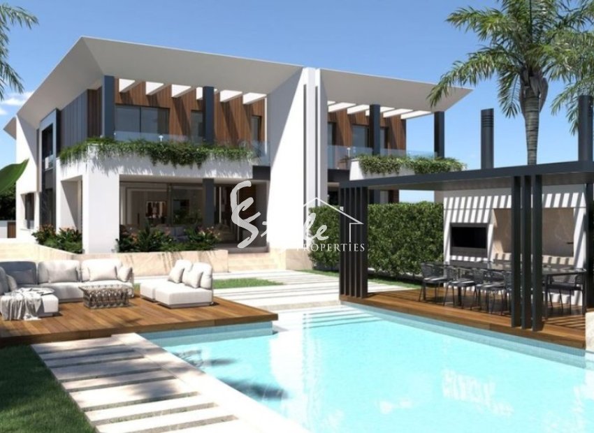 New build luxury villa for sale in Los Balcones, Torrevieja, Costa Blanca. ON1804