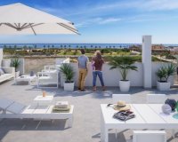New build penthouse close to the beach in Torre de la Horadada, Costa Blaca, Spain. ON1820