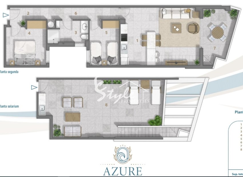 New build - Penthouse Penthouse - Lo Pagan - Costa Calida