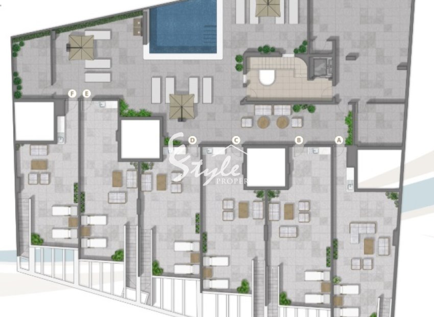 New build - Penthouse Penthouse - Lo Pagan