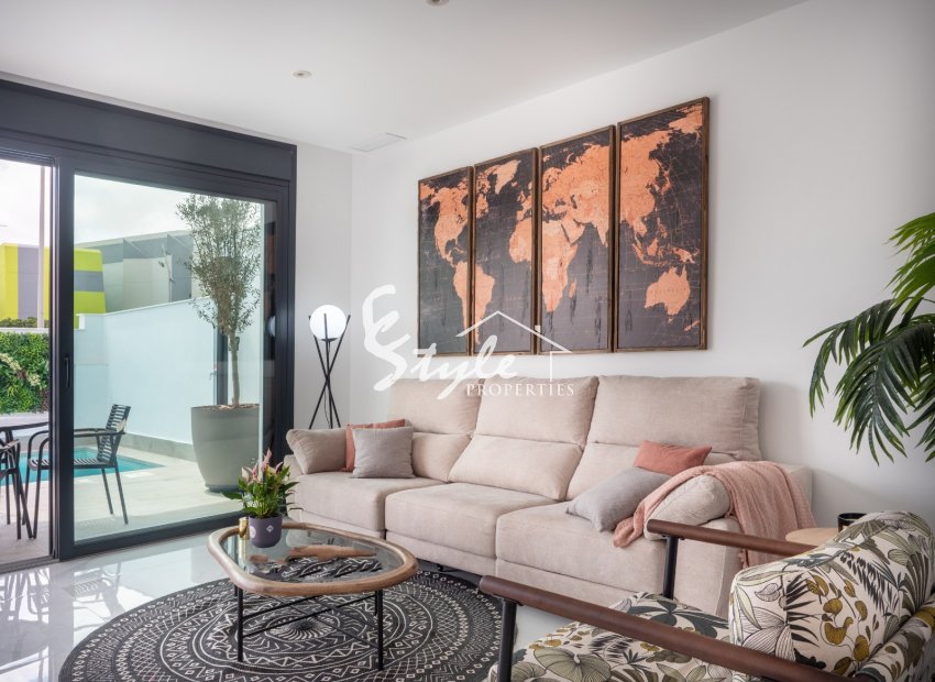 New build quads for sale in San Pedro del Pinatar, Murcia, Spain. ON1655