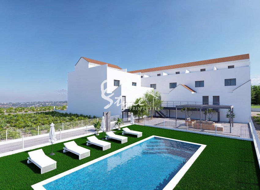 New build - Semi-Detached Villa - Alicante - Rafal