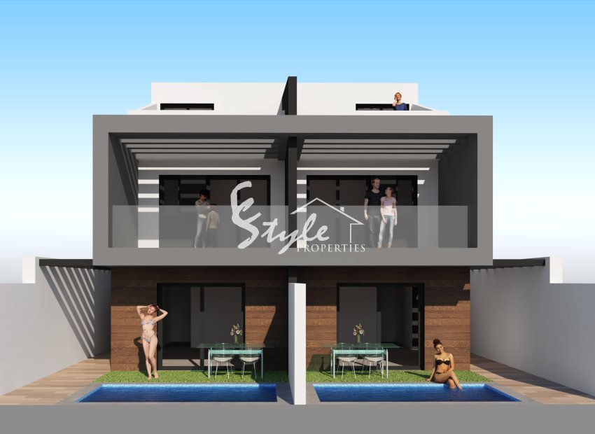 New build - Semi-Detached Villa - San Javier