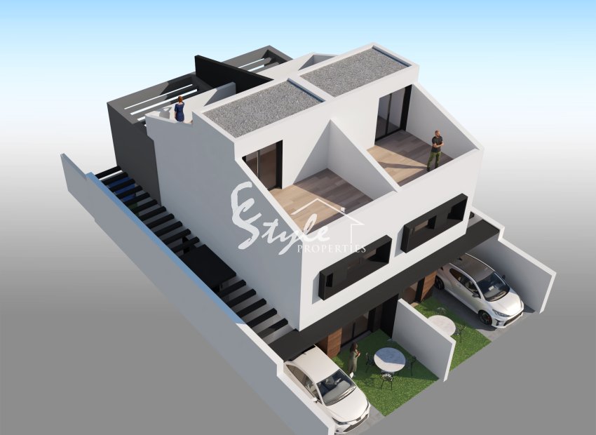 New build - Semi-Detached Villa - San Javier