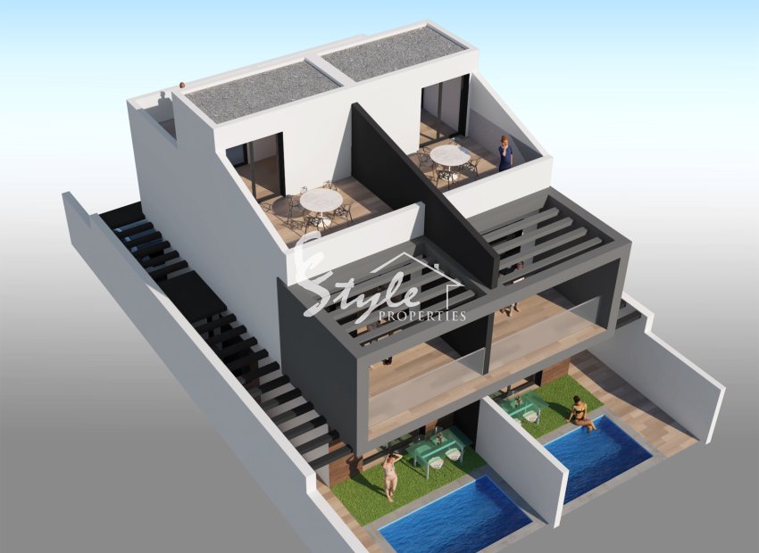 New build - Semi-Detached Villa - San Javier