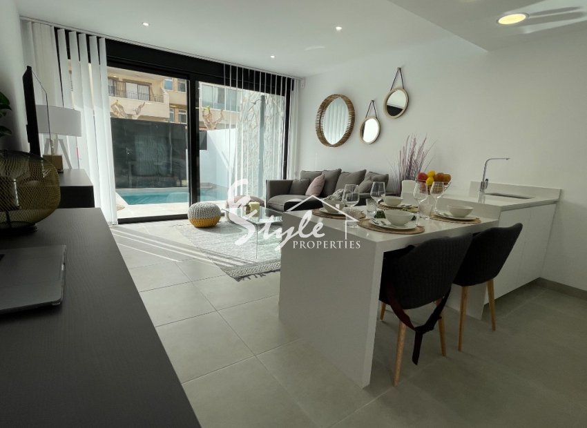 New build semi-detached villas for sale in San Javier, Murcia, Spain. ON1430