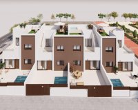 New build - terraced house - Pilar de la Horadada - Zona Pueblo