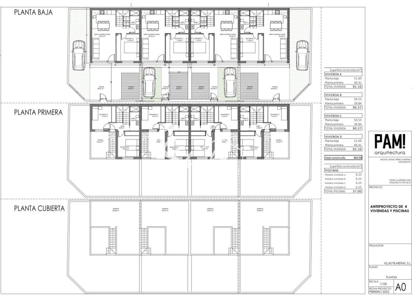 New build - terraced house - Pilar de la Horadada - Zona Pueblo