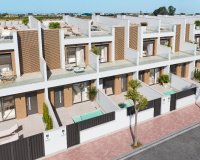 New build townhouse for sale in San Pedro del Pinatar, Murcia, Spain. ON1620