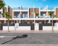 New build townhouse for sale in San Pedro del Pinatar, Murcia, Spain. ON1620