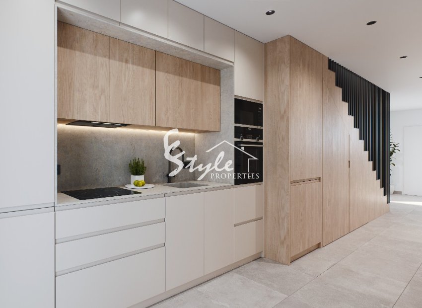 New build townhouse for sale in San Pedro del Pinatar, Murcia, Spain. ON1620