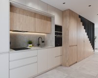 New build townhouse for sale in San Pedro del Pinatar, Murcia, Spain. ON1620