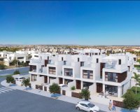 New build townhouses close to the beach in Torre de la Horadada, Costa Blaca, Spain. ON1817