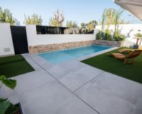 New build townhouses for sale in San Javier, Murcia, Spain. ON1675