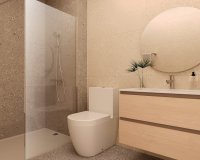 New build townhouses in Finestrat, Costa Blanca, Spain. ON1513_A