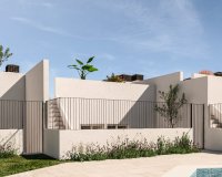 New build townhouses in Monforte del Cid, Costa Blanca, Spain. ON1666