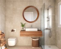 New build townhouses in Monforte del Cid, Costa Blanca, Spain. ON1666