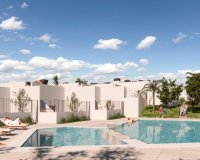 New build townhouses in Monforte del Cid, Costa Blanca, Spain. ON1666