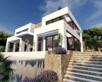 New build villa for sale in Benissa, Benidorm, Alicante, Costa Blanca, Spain. ON1574