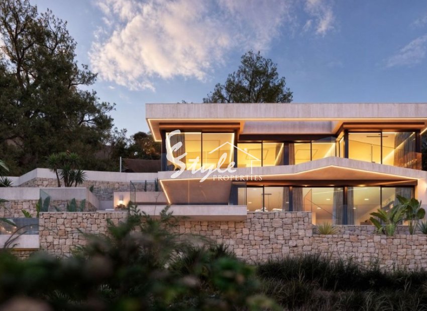 New build villa for sale in Benissa, Benidorm, Alicante, Costa Blanca, Spain. ON1895