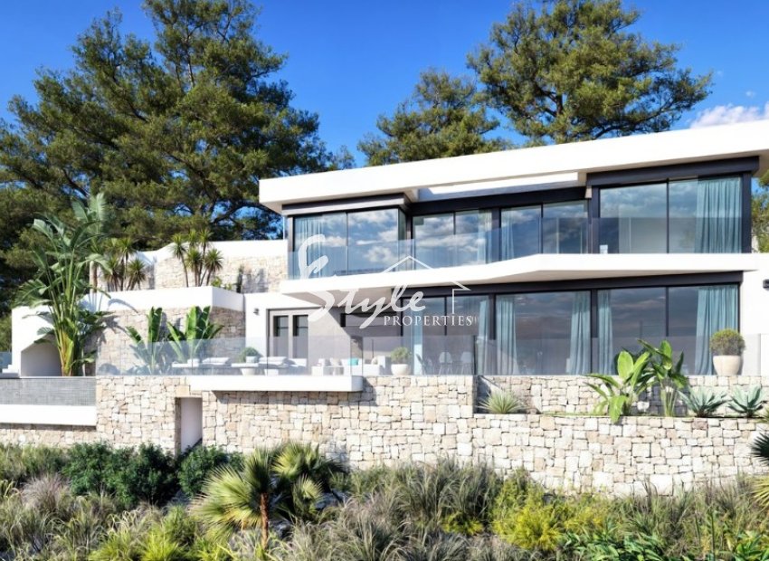 New build villa for sale in Benissa, Benidorm, Alicante, Costa Blanca, Spain. ON1895