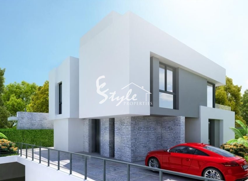 New build villa for sale in El Albir, Costa Blanca, Spain. ON1597