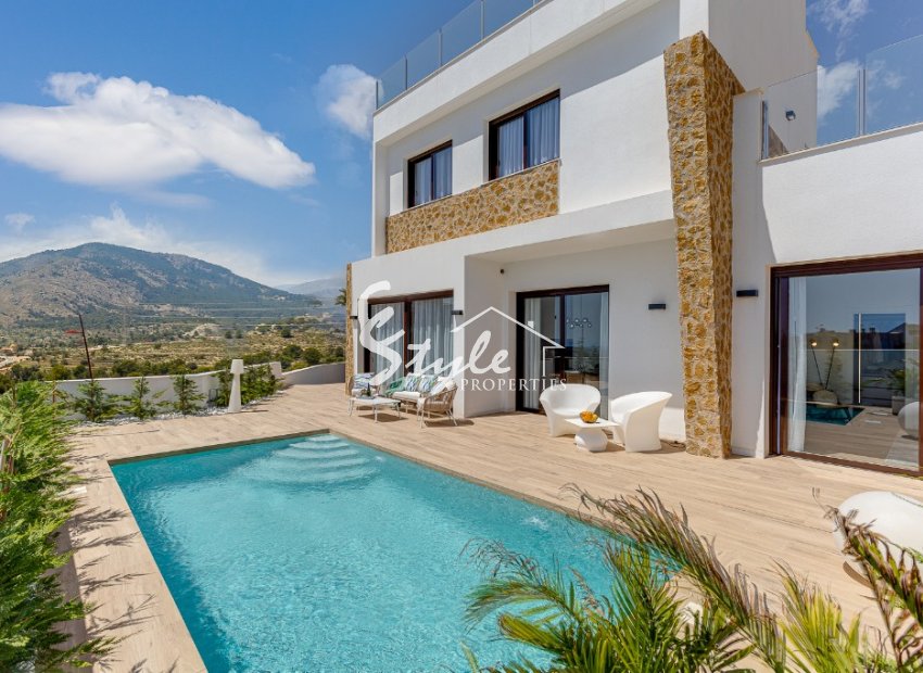 New build villa for sale in Finestrat, Costa Blanca, Spain. ON1447_3
