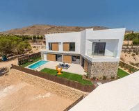New build villa for sale in Finistrat, Alicante, Costa Blanca, Spain.ON1040