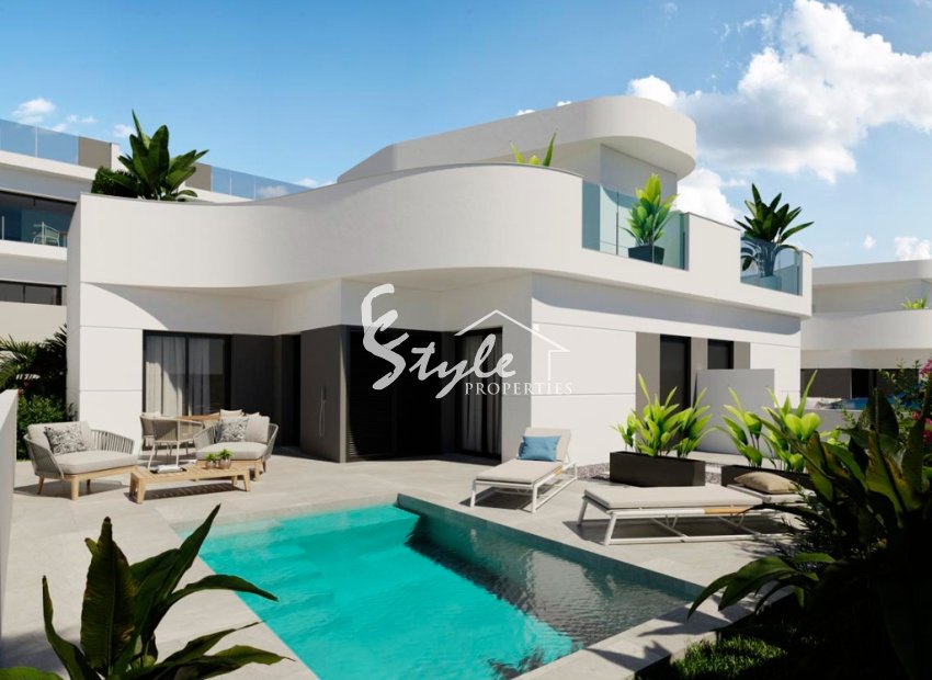 New build villa for sale in Los Balcones, Torrevieja, Costa Blanca, Spain.ON1463