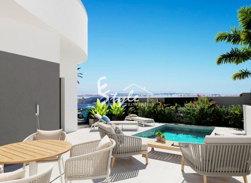 New build villa for sale in Los Balcones, Torrevieja, Costa Blanca, Spain.ON1463