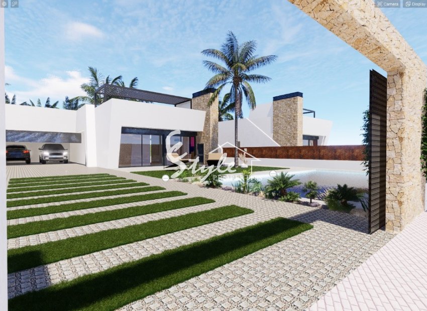 New build villa for sale in San Javier, Murcia, Spain. ON1677