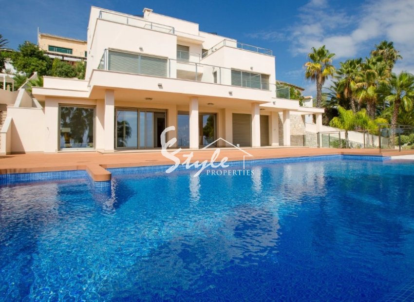 New build villa for sale with sea view in Moraira, Alicante, Costa Blanca, Spain. ON1577