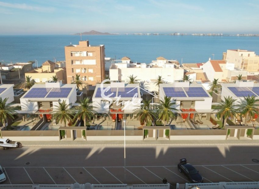 New build villas for sale close to the beach in Cartagena, Murcia.ON1824