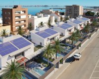 New build villas for sale close to the beach in Cartagena, Murcia.ON1824