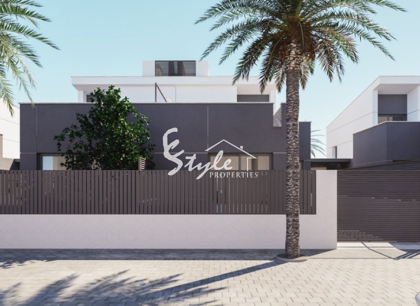 New build villas for sale close to the beach in Cartagena, Murcia.ON1824