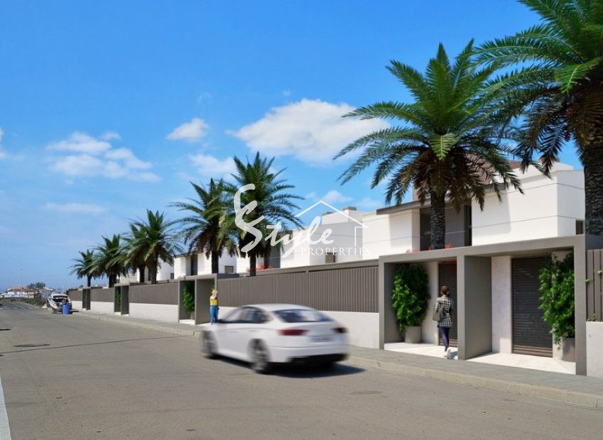 New build villas for sale close to the beach in Cartagena, Murcia.ON1824