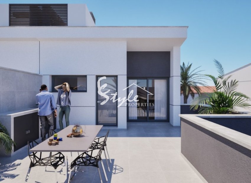 New build villas for sale close to the beach in Cartagena, Murcia.ON1824