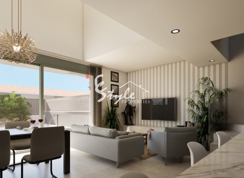 New build villas for sale close to the beach in Cartagena, Murcia.ON1824