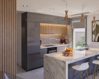 New build villas for sale close to the beach in Cartagena, Murcia.ON1824