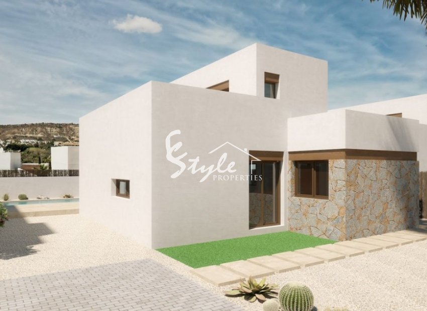 New build villas for sale in La Finca Golf, Costa Blanca, Spain. ON1844
