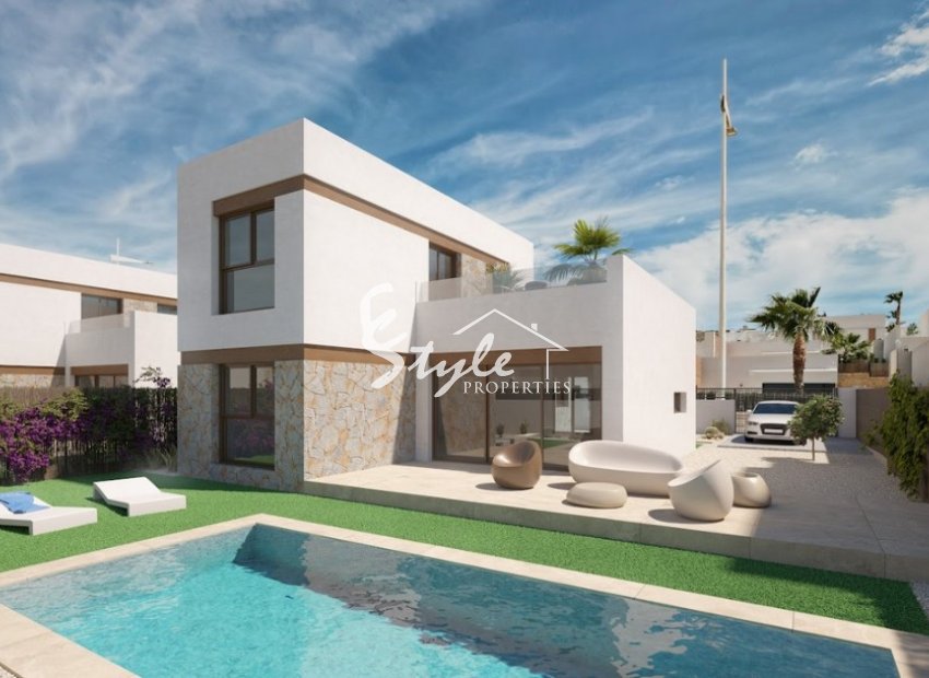 New build villas for sale in La Finca Golf, Costa Blanca, Spain. ON1844
