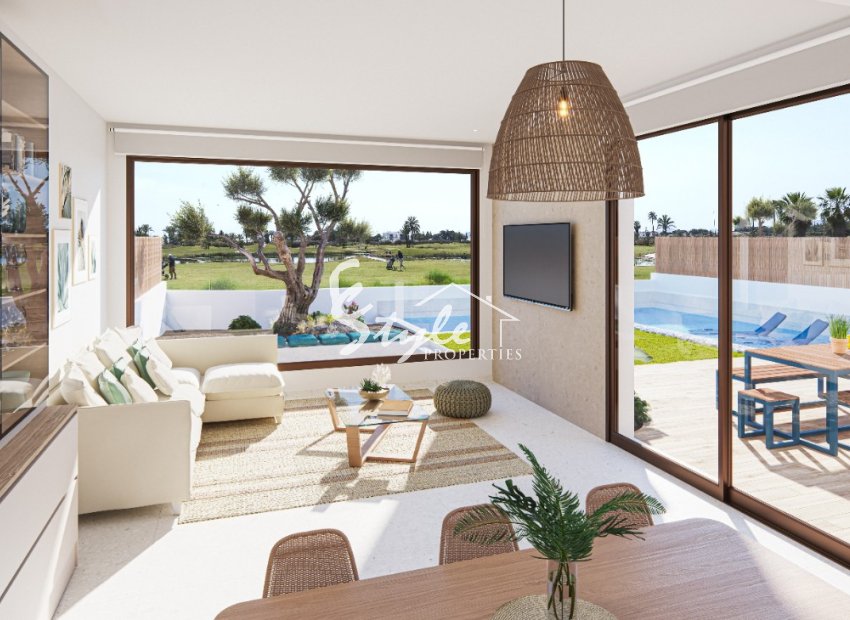 New build villas for sale in Los Alcázares, Murcia, Spain. ON1691