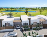 New build villas for sale in Los Alcázares, Murcia, Spain. ON1691