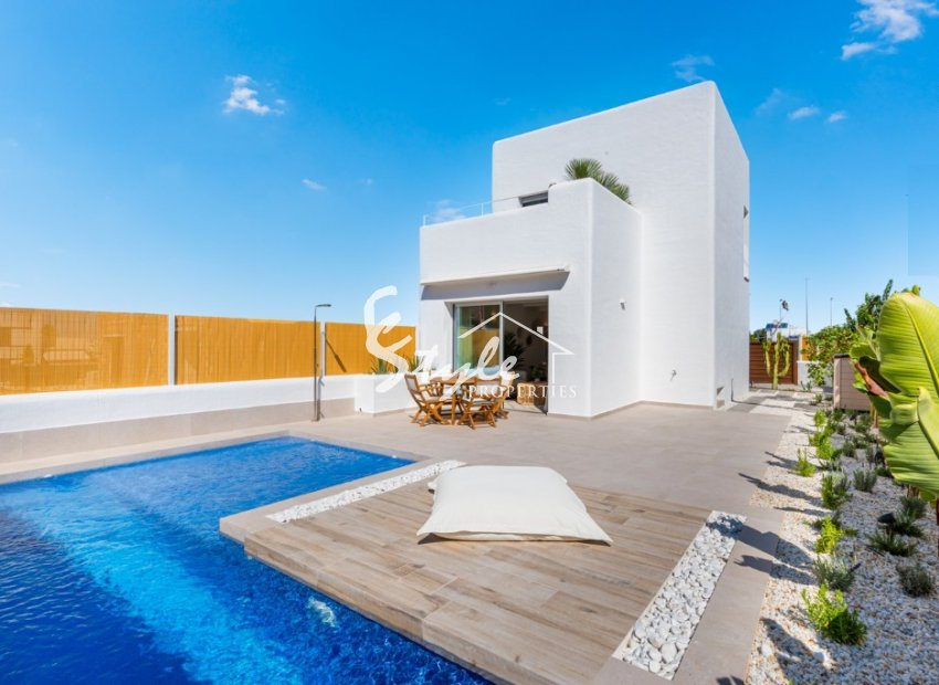 New build villas for sale in Los Alcázares, Murcia, Spain. ON1692