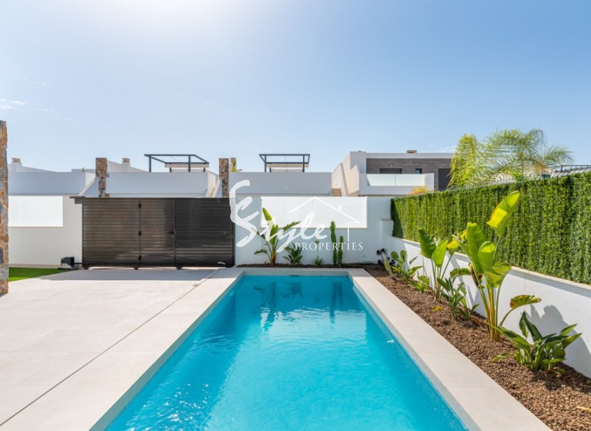 New build villas for sale in Los Alcázares, Murcia, Spain. ON1693